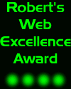 Robert's Web Excellence Award
